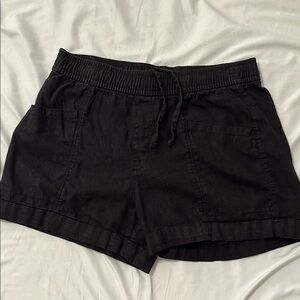 Old Navy Black Athletic Shorts with Elastic Waistband